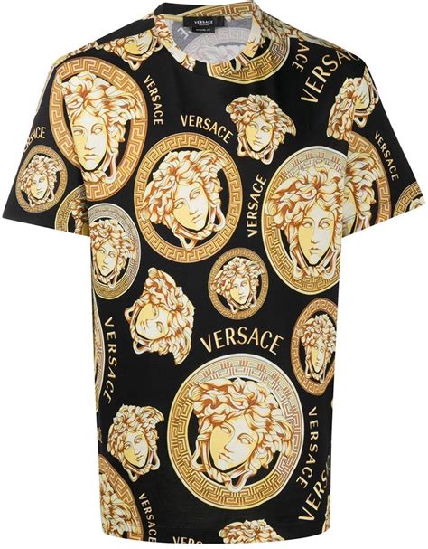 versace optik t-shirt|Versace t shirt.